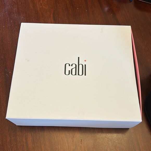 CABI black and plum leather 4” heel booties with back zipper Size 9.5 M NIB - Picture 10 of 11